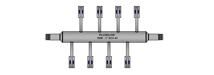 Air Header - 8 Way