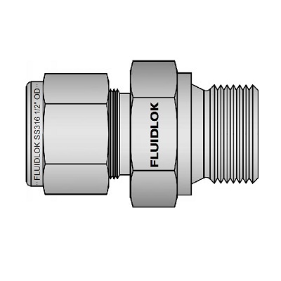 Male Connector ISO Parallel - RS Type